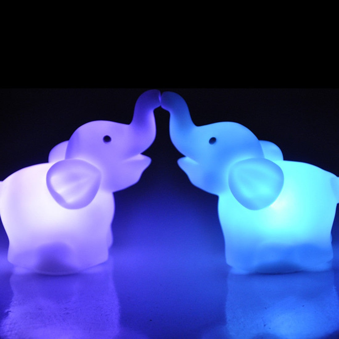 Colorful slow flashing night lights