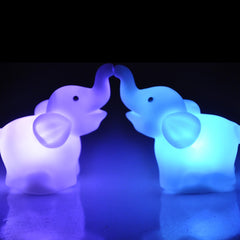 Colorful slow flashing night lights