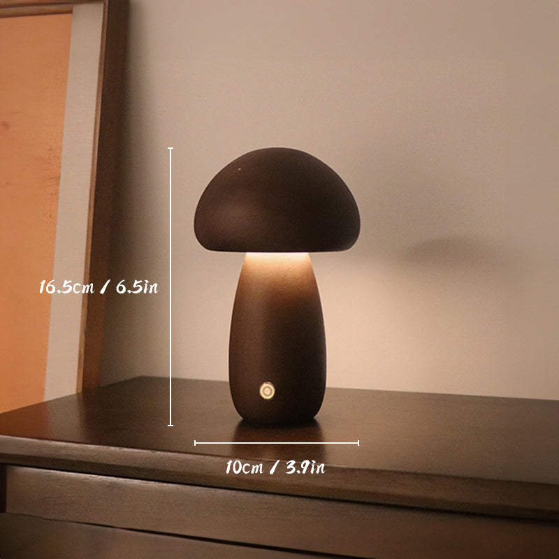 Wooden Mushroom Night Light_8