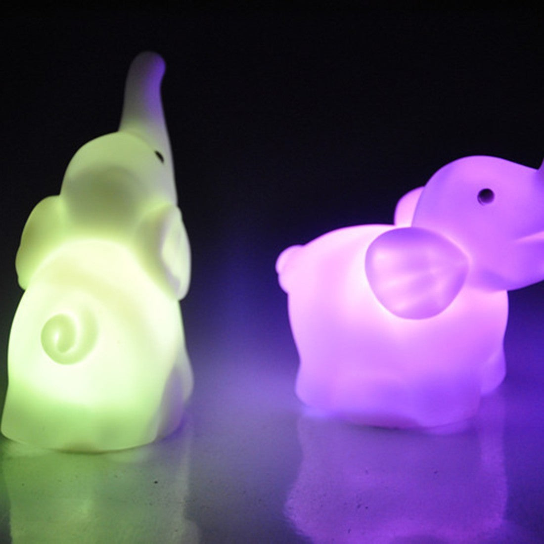 Colorful slow flashing night lights