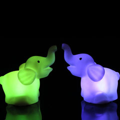 Colorful slow flashing night lights