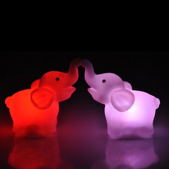Colorful slow flashing night lights